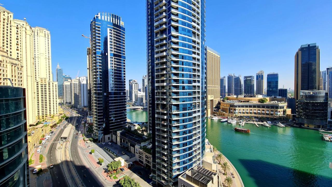 Marco Polo - Stunning Marina Views , High Floor, Close To Tram Dubai Eksteriør billede